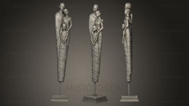 Miscellaneous figurines and statues (STKR_0165) 3D model for CNC machine